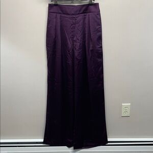 Banana Republic Purple Wide Leg Pants